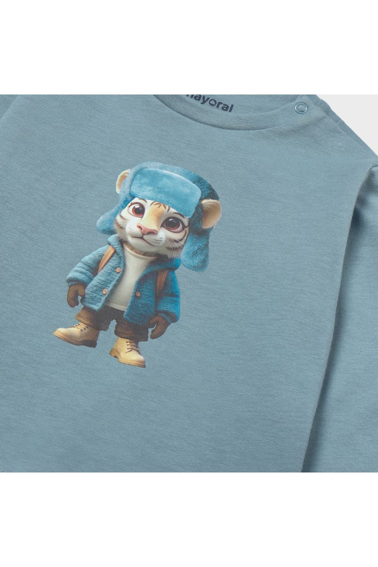 Tiger T-Shirt, Alternate, color, Blue