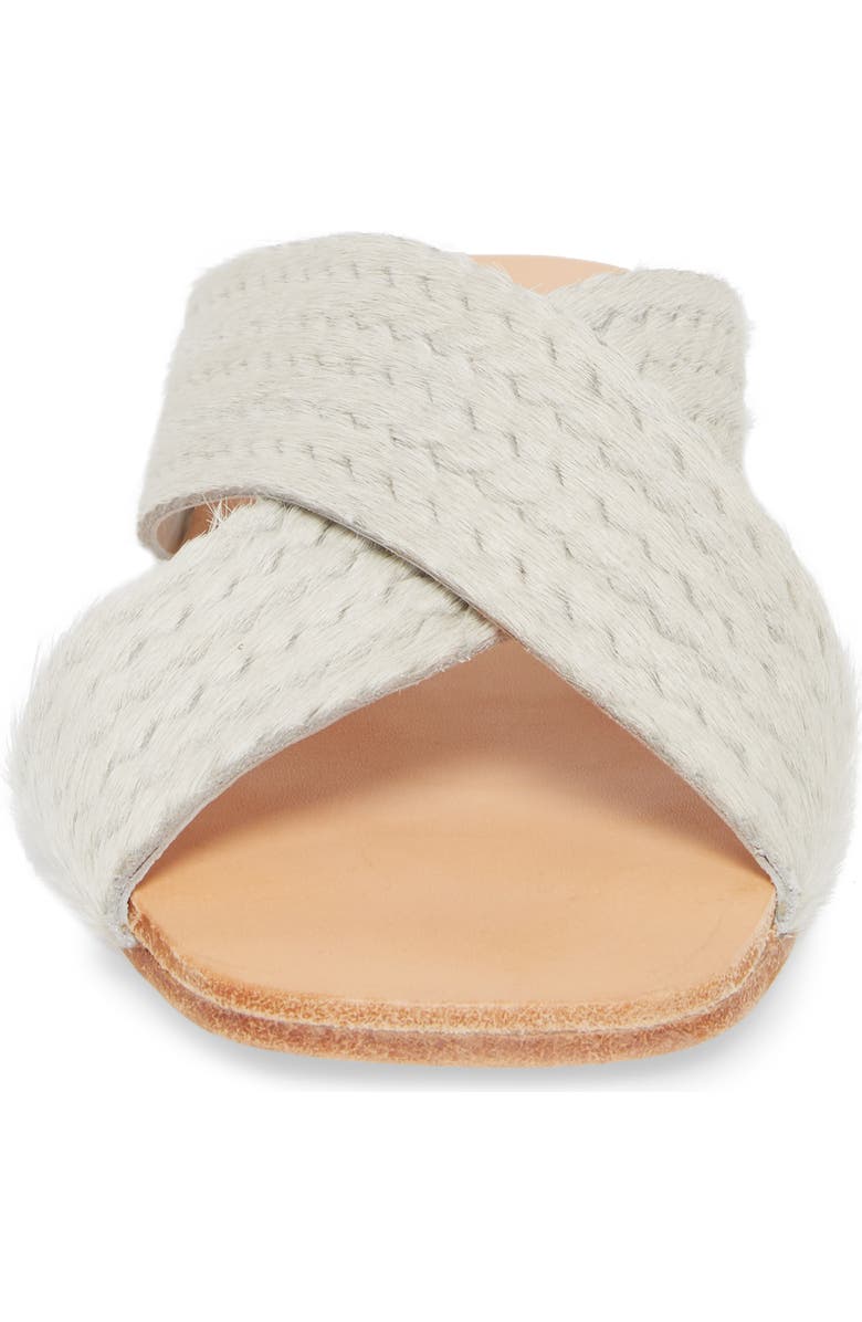 Huma Blanco Odessa Genuine Calf Hair Slide Sandal, Alternate, color,