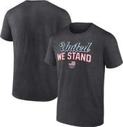 FANATICS Men's Fanatics Branded Heather Charcoal Team USA Victory T-Shirt