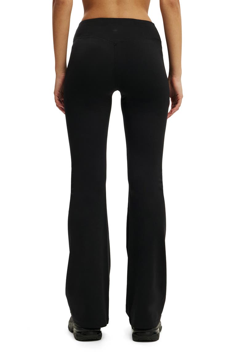 Women's Active Ultra Soft Contour Flare, Alternate, color, Black