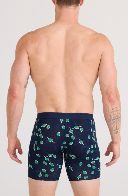 Saxx Vibe Xtra Boxer Briefs In Blue