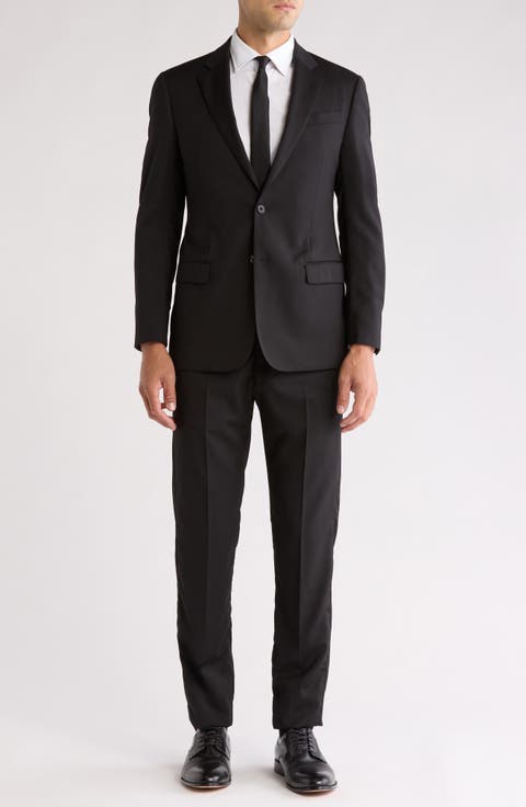 Solid Wool Suit