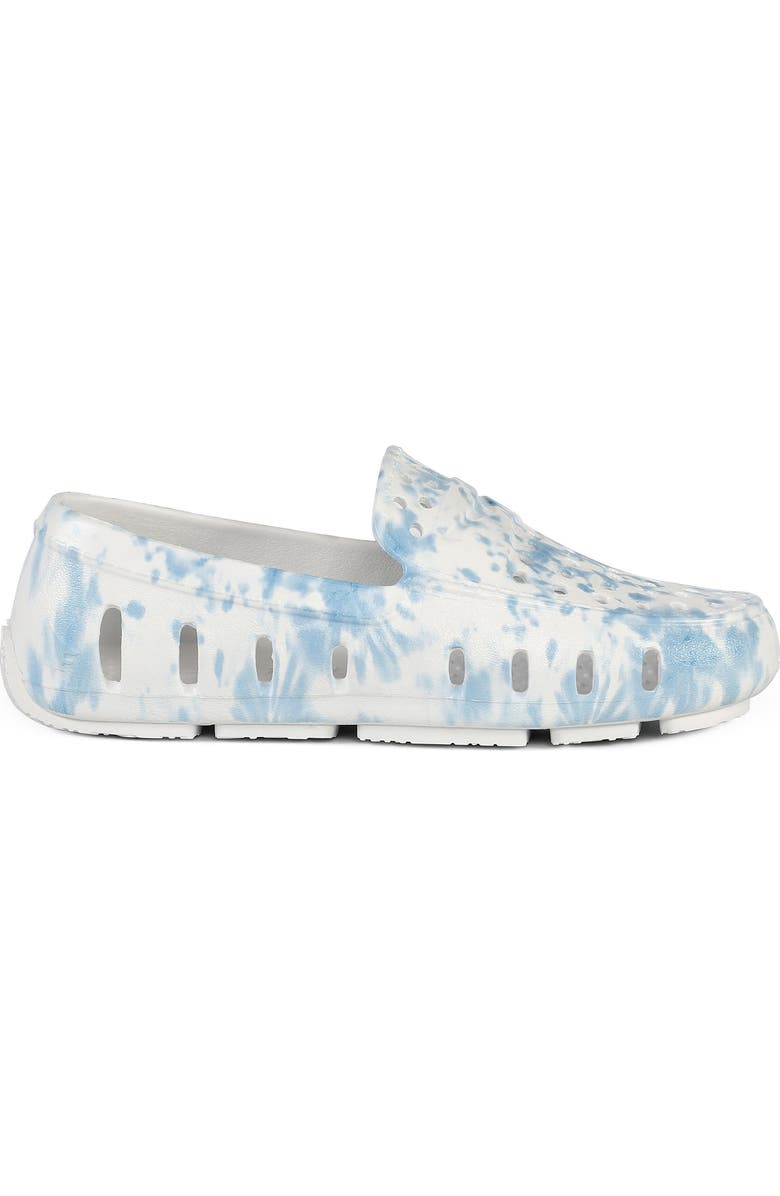 FLOAFERS Kids' Prodigy Water Shoe, Alternate, color, Blue Tie Dye/Bright White