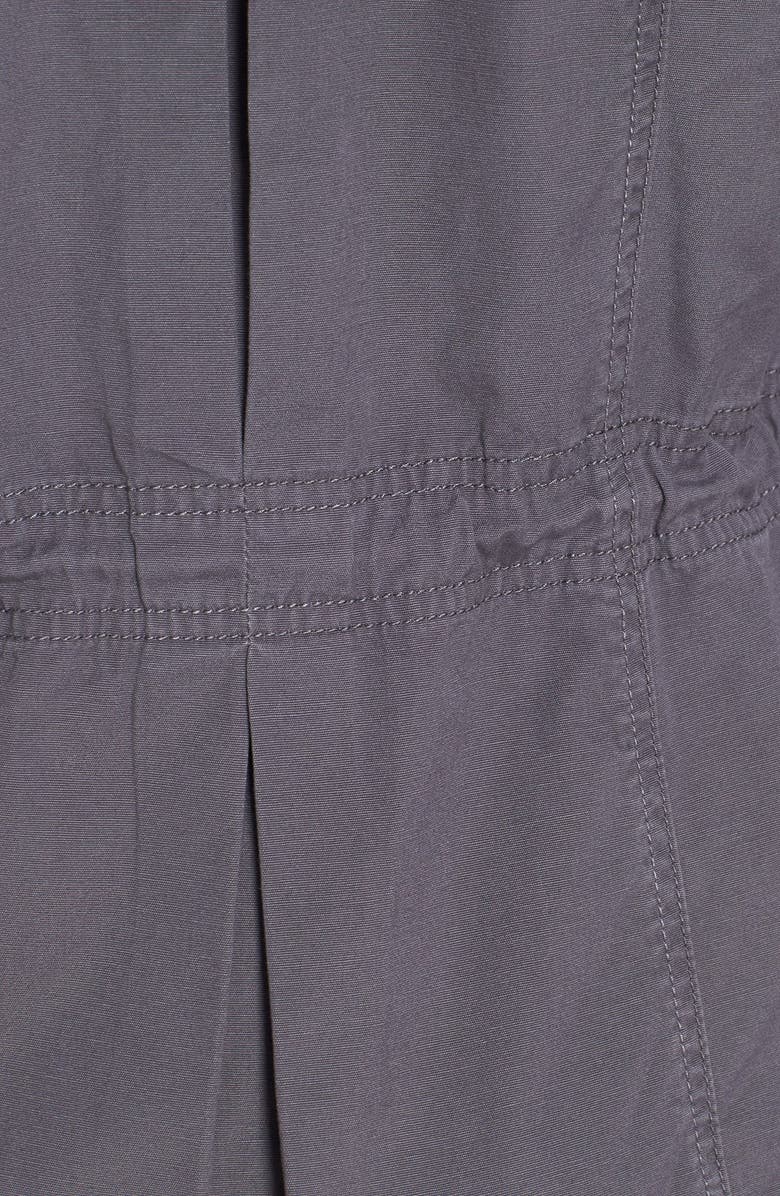 Ambition Knit Hood Twill Military Jacket, Alternate, color, 