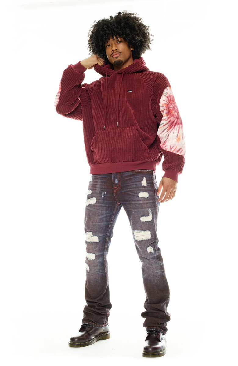 Cult of Individuality Lenny Bootcut Jeans, Alternate, color, Brick