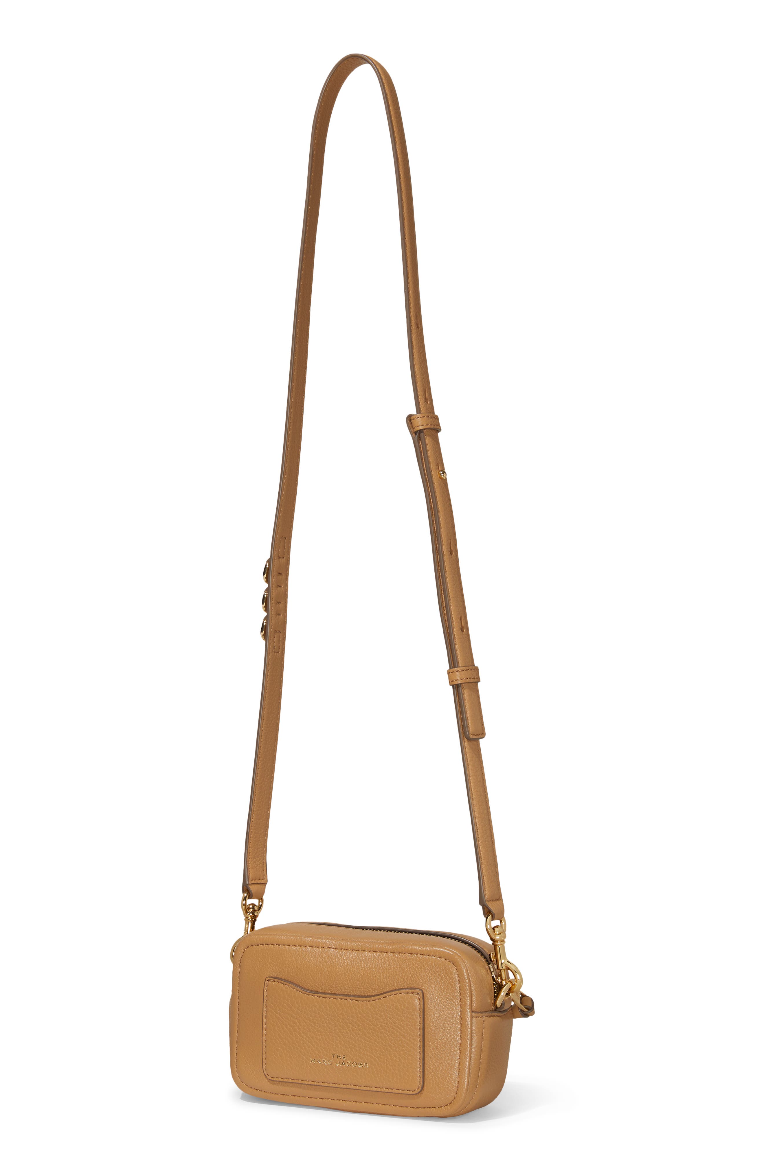 Marc Jacobs The Softshot 17 Leather Crossbody Bag, Alternate, color, 