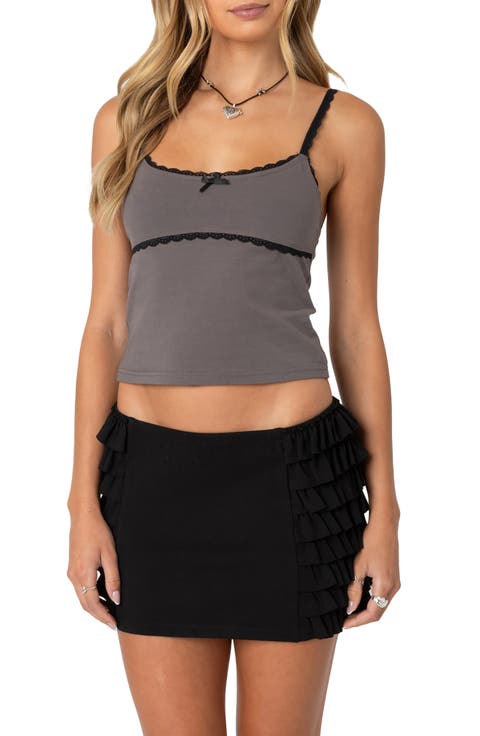 Elin Lace Trim Camisole