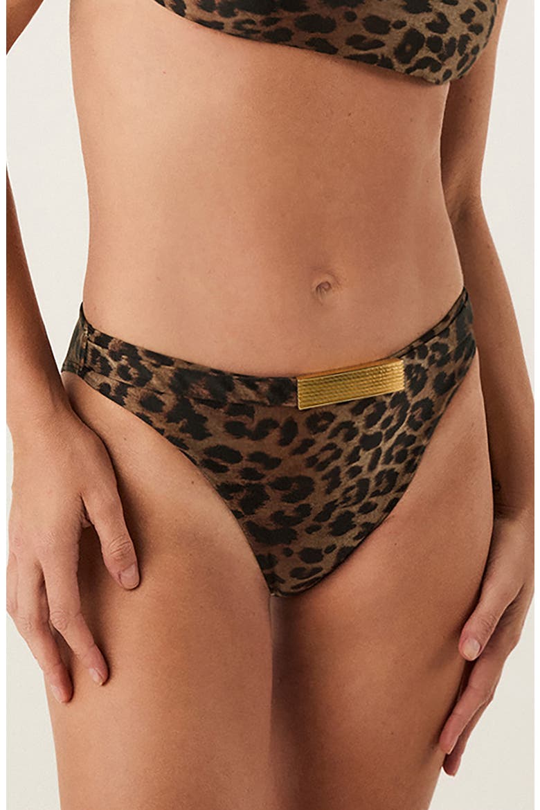 Tammy Lindsay High Leg Bikini Bottoms, Main, color, MULTI