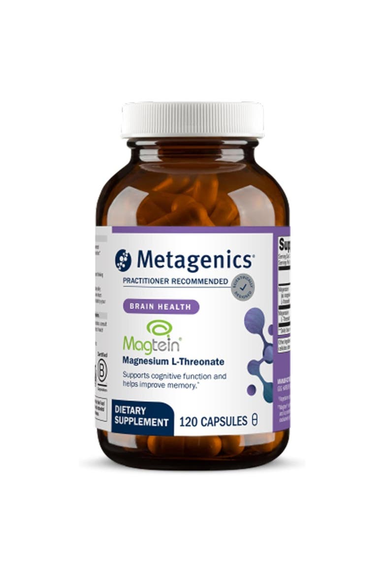 Advanced Magnesium L-Threonate Brain Support Capsules 120 Capsules, Main, color, None