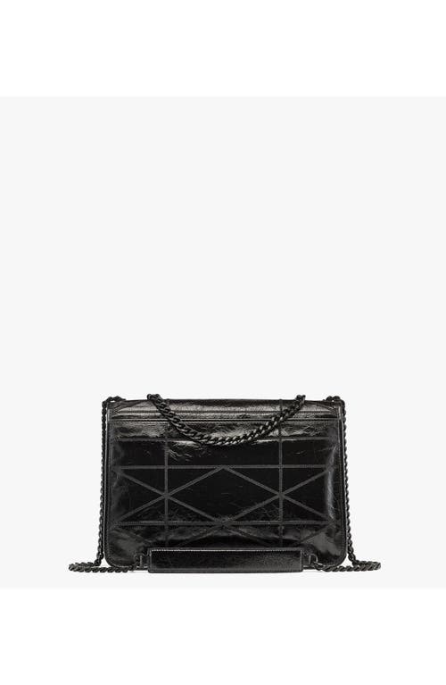 Mcm Travia Quilted Shoulder Bag In Black