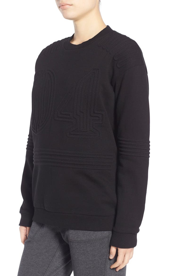 Corded 04 Sweatshirt, Alternate, color, BLACK