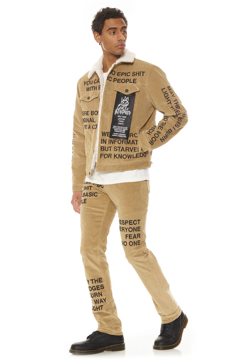 Cult of Individuality Rocker Slim Corduroy Pants, Alternate, color, 