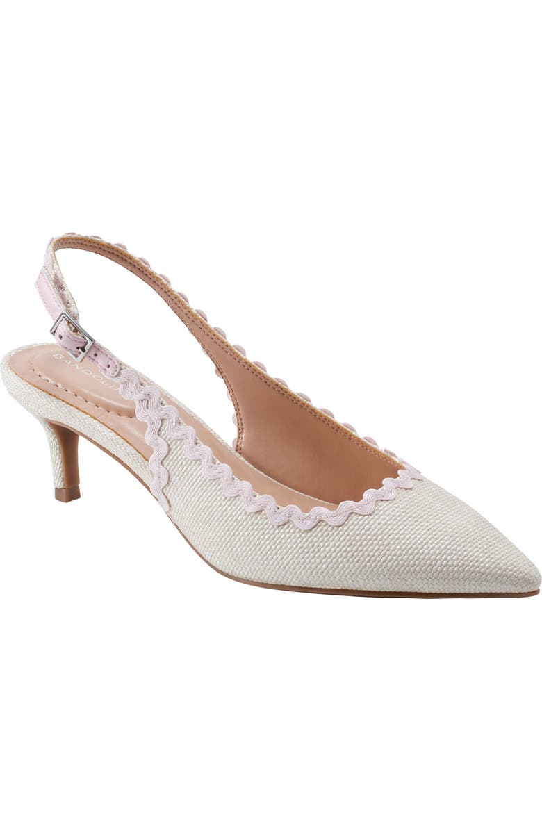 Bandolino Alba Slingback, Main, color, Ivory