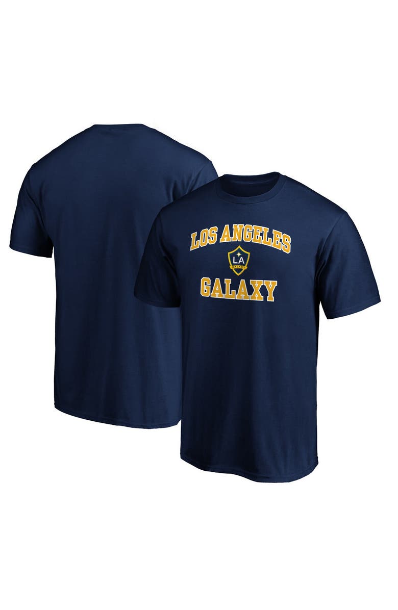 FANATICS Men's Fanatics Branded Navy LA Galaxy Heart & Soul T-Shirt, Main, color, Navy
