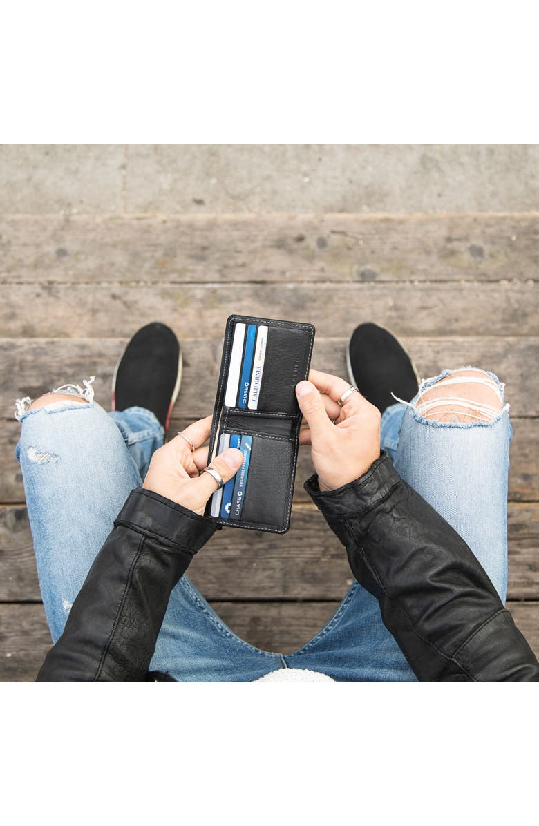 Casupo Large Billfold Wallet, Alternate, color, Black