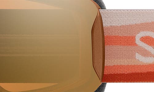 Smith Moment Chromapop™ Snow Goggles In Mirage/photochromic Gold