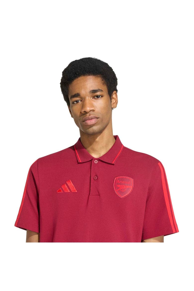 Men's adidas Red Arsenal Alphaskin DNA Polo, Alternate, color, Red