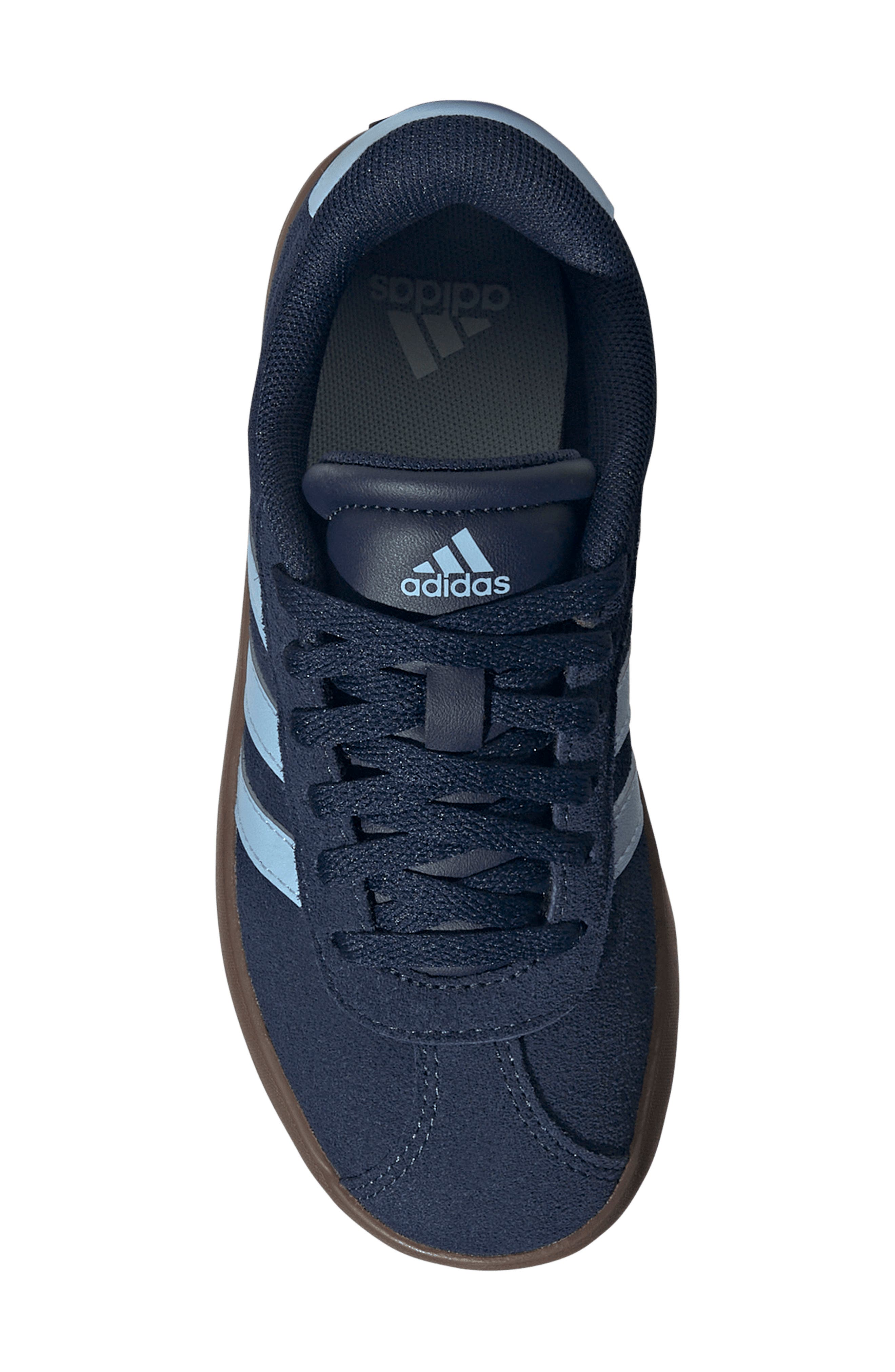adidas Kids' VL Court 3.0 Sneaker, Alternate, color, Night Indigo/ Clear Sky/ Gum5