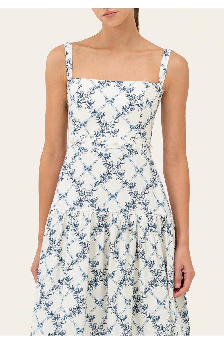 Agua by Agua Bendita Lima Gloriosa Maxi Dress, Alternate, color, Multi