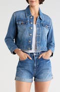 L'AGENCE Koda Crop Denim Jacket