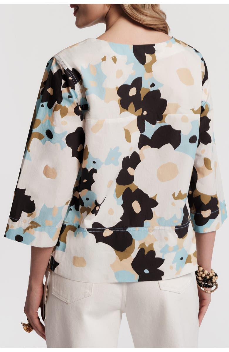 Frances Valentine Carly Top Morning Dew, Alternate, color, Blue/Multi