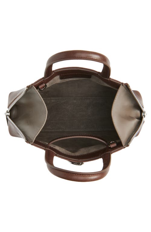 Coperni Mini Data Leather Top Handle Bag