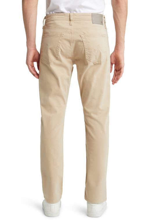 Ag Everett Straight Fit Jeans In Latte