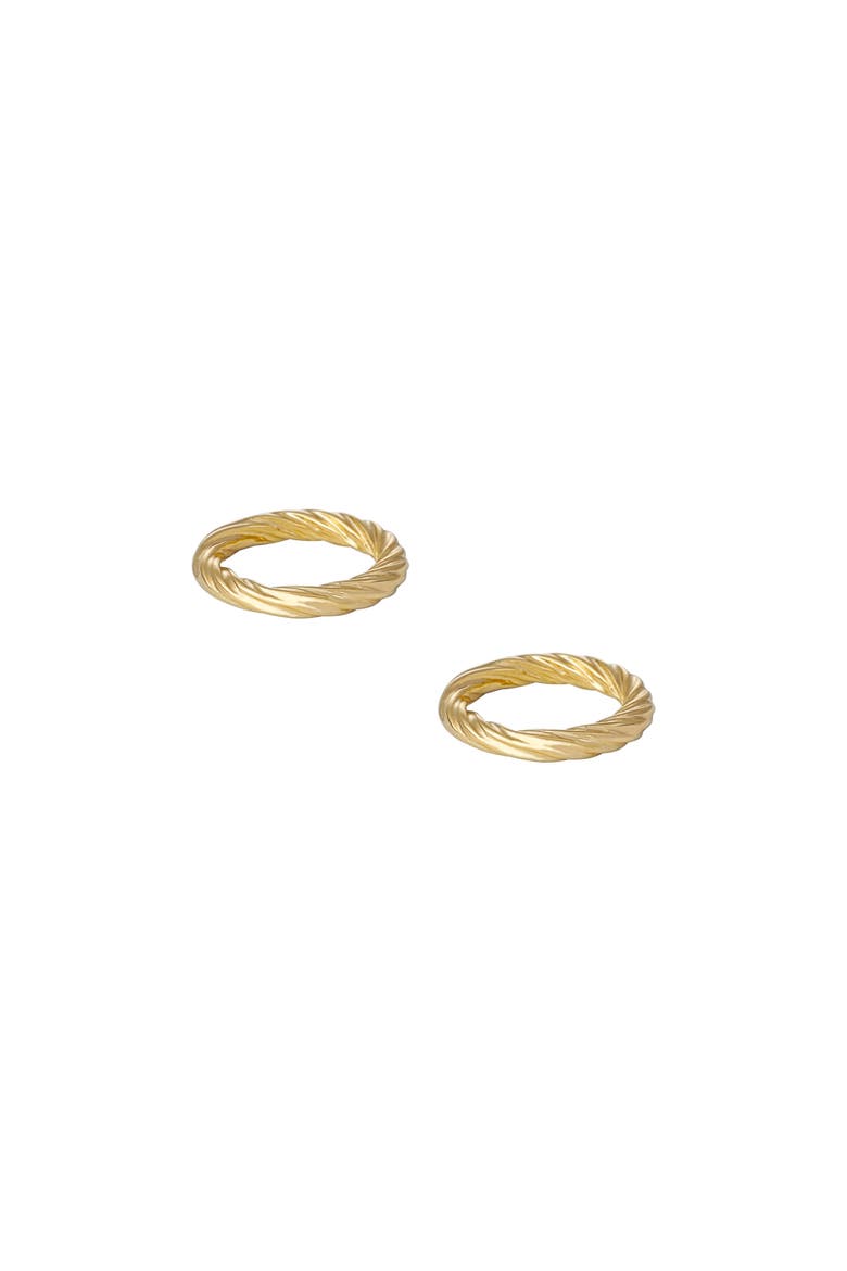 Twist Set of 2 Rings, Main, color, GOLD