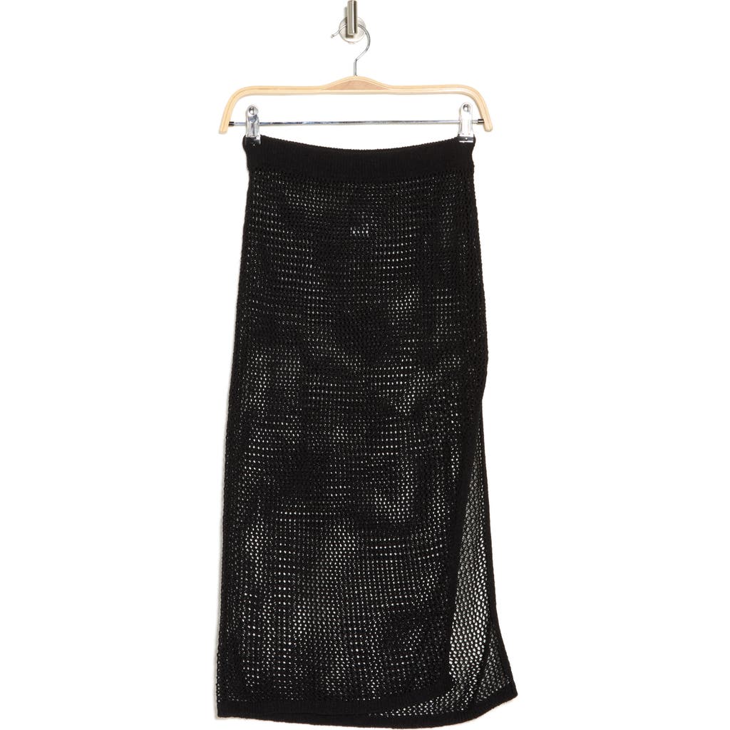 VYB VYB OPEN STITCH COVER-UP SKIRT