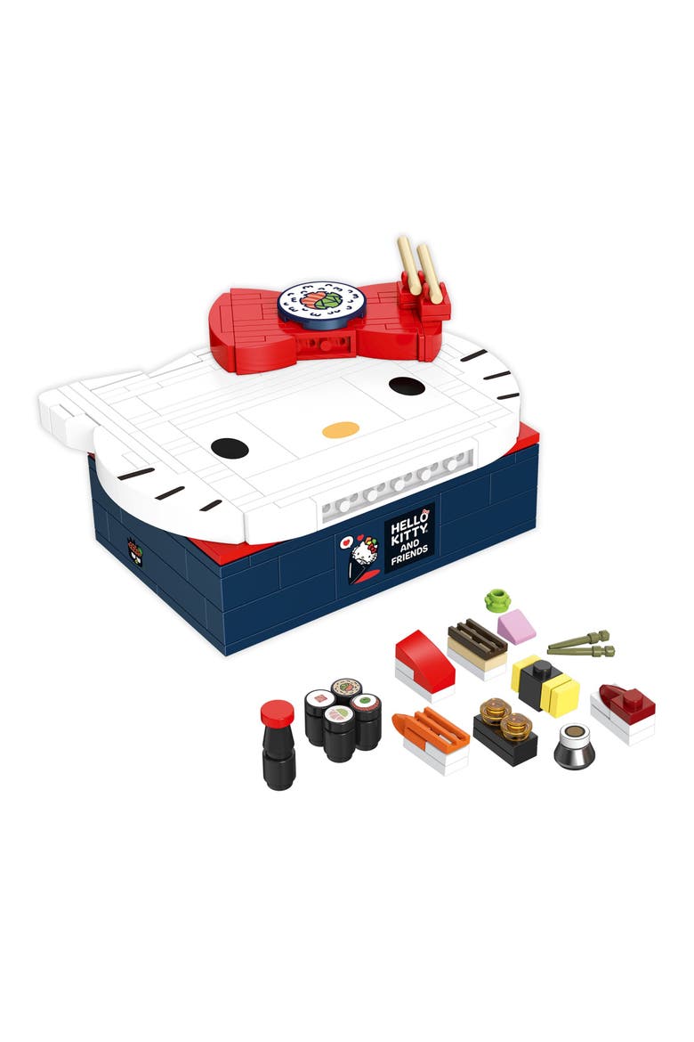 Hello Kitty Bento Box Building Set, Alternate, color, Pink