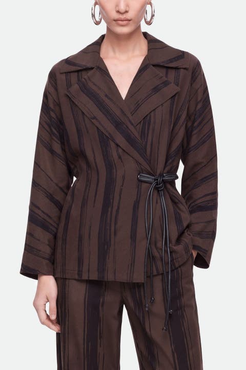 Wrap Tie Jacket