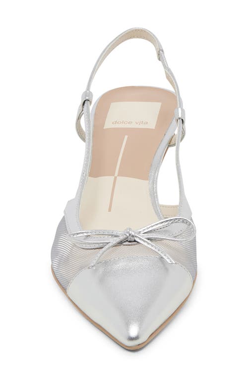 Dolce Vita Kandi Slingback Pump In Green