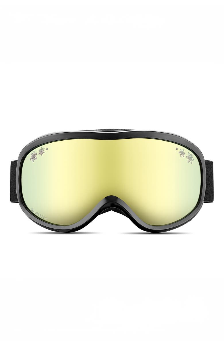 Velvet Eyewear Flurry Goggle, Main, color, Black
