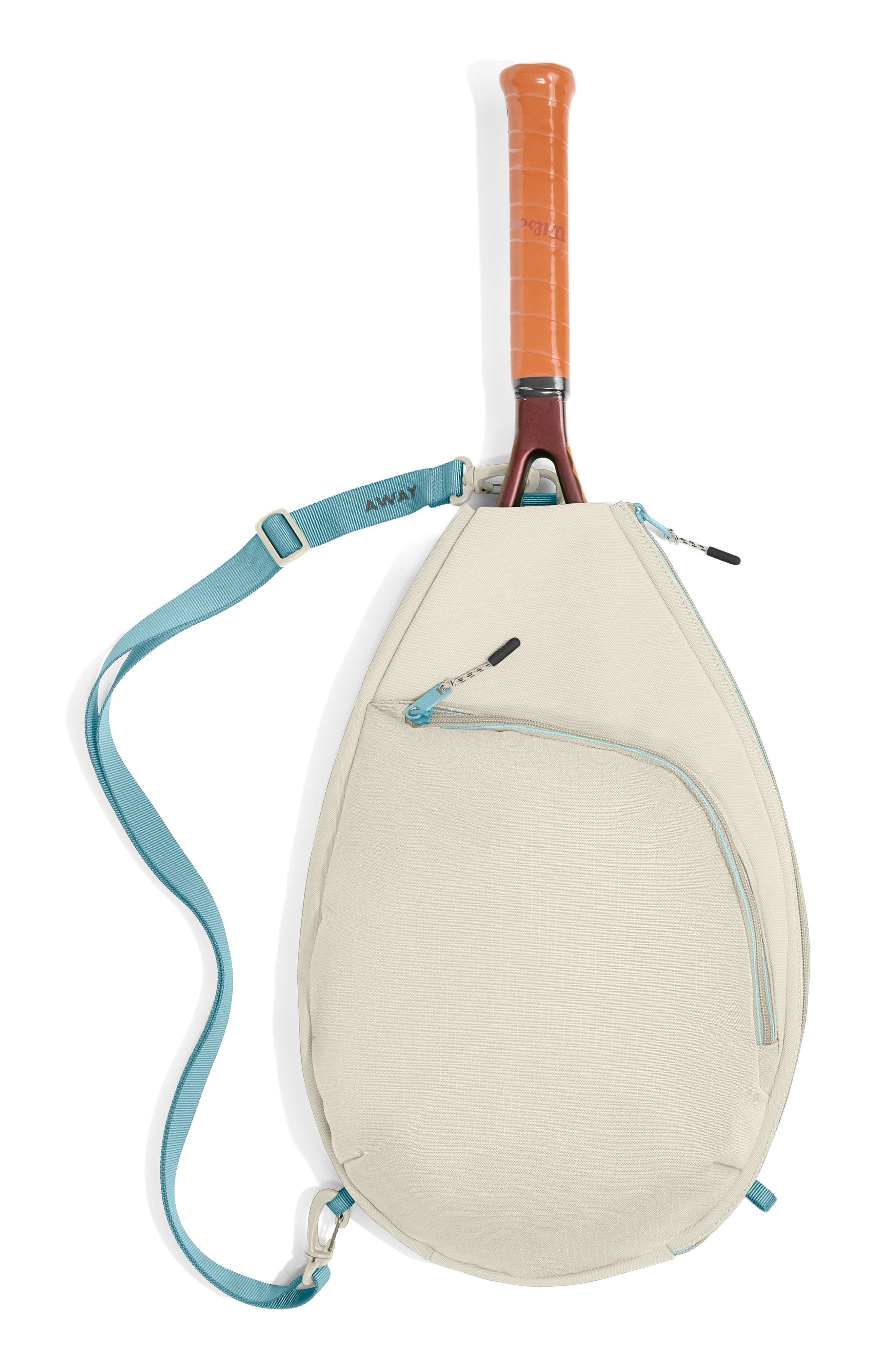 Tennis Racket Bag, Alternate, color, SALT WHITE