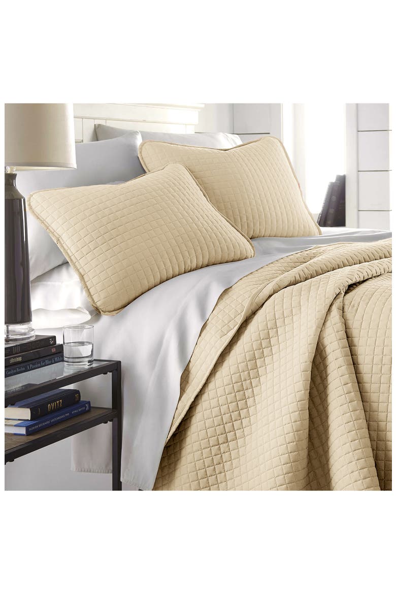 Vilano Springs Oversized Quilt Set, Alternate, color, SOFT SAND