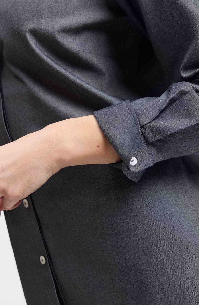 Foxcroft Mary Non-Iron Cotton Oxford Button-Up Shirt, Alternate, color, 