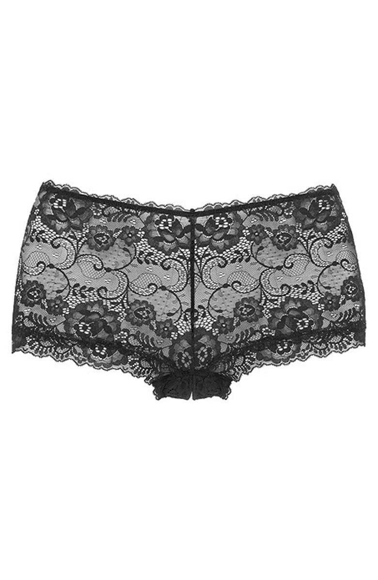 LASCANA Cutout Bikini Brief, Main, color, Black