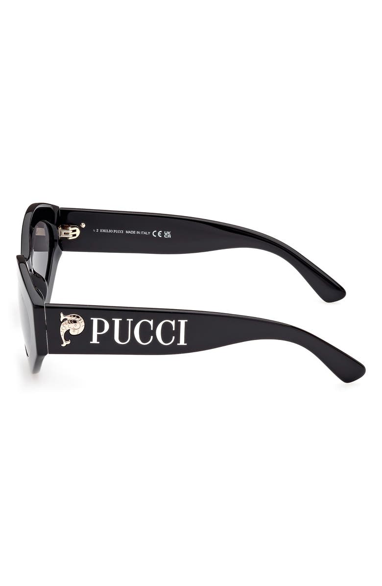 Emilio Pucci 54mm Geometric Sunglasses, Alternate, color,