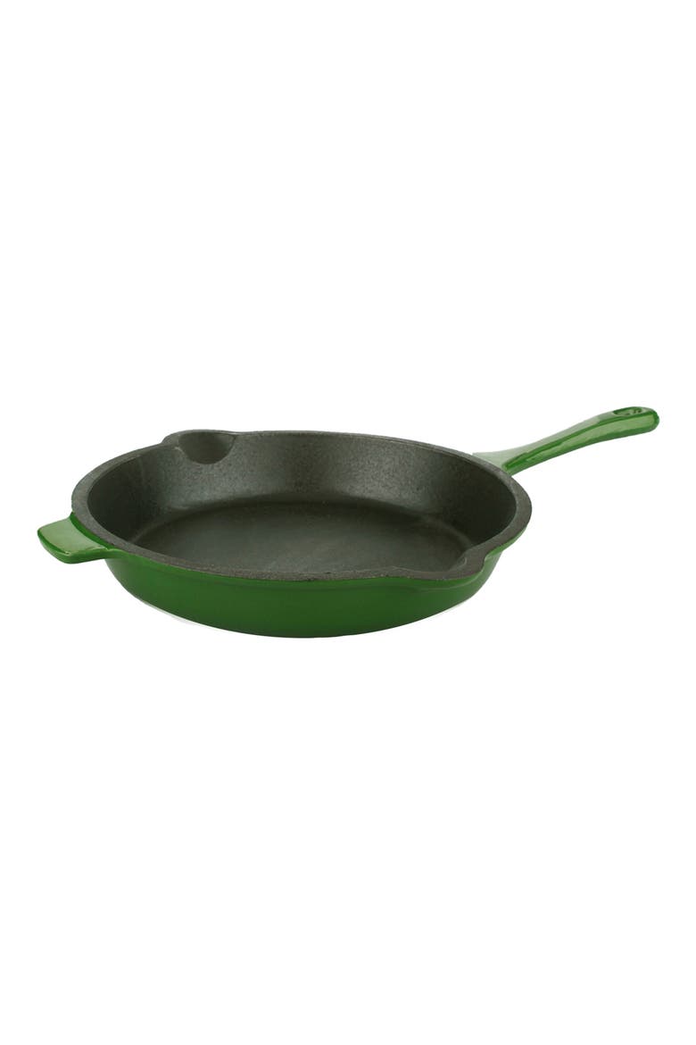 Neo 3-Piece Enameled Cast Iron Set, Alternate, color, GREEN/BLACK