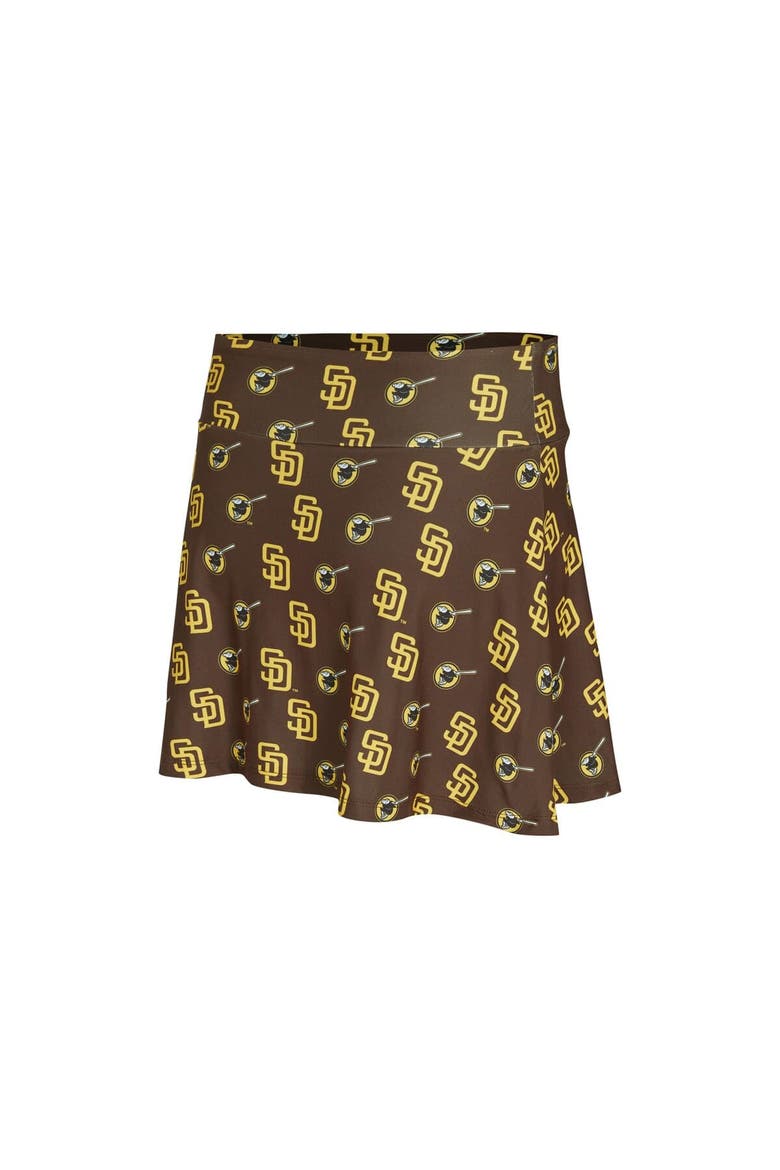 Women's Concepts Sport  Brown San Diego Padres Knit Tank Top & Skort Set, Alternate, color, Brown