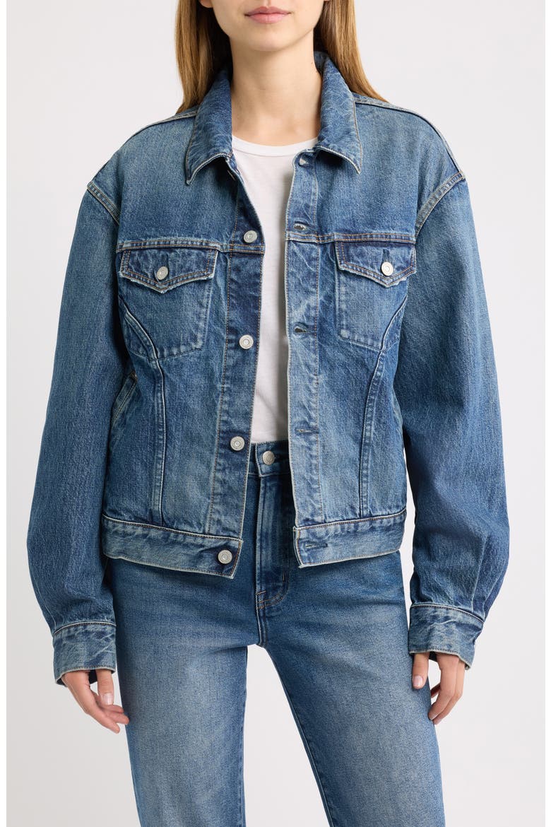 Prescott Western Jacket, Main, color, BLUE