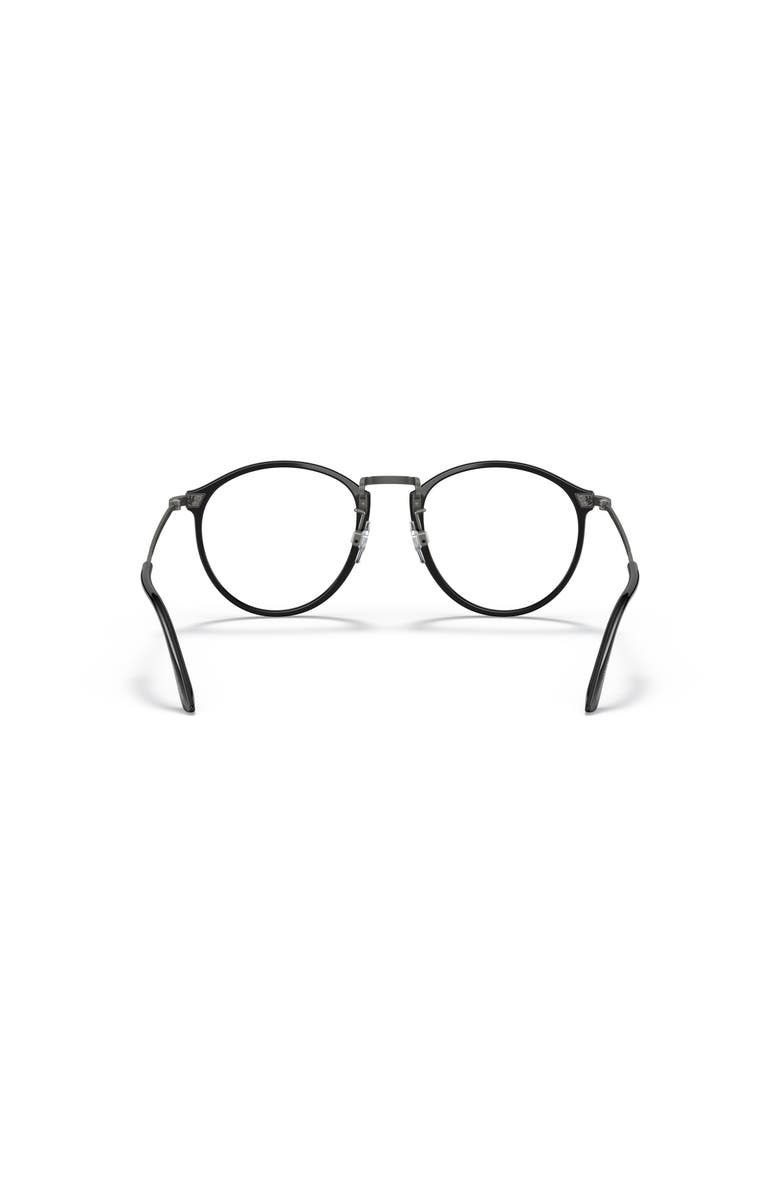 Giorgio Armani 51mm Phantos optical glasses, Alternate, color, Black