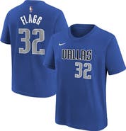 Nike Youth Nike Cooper Flagg Blue Dallas Mavericks 2025 NBA Draft Icon Name & Number T-Shirt