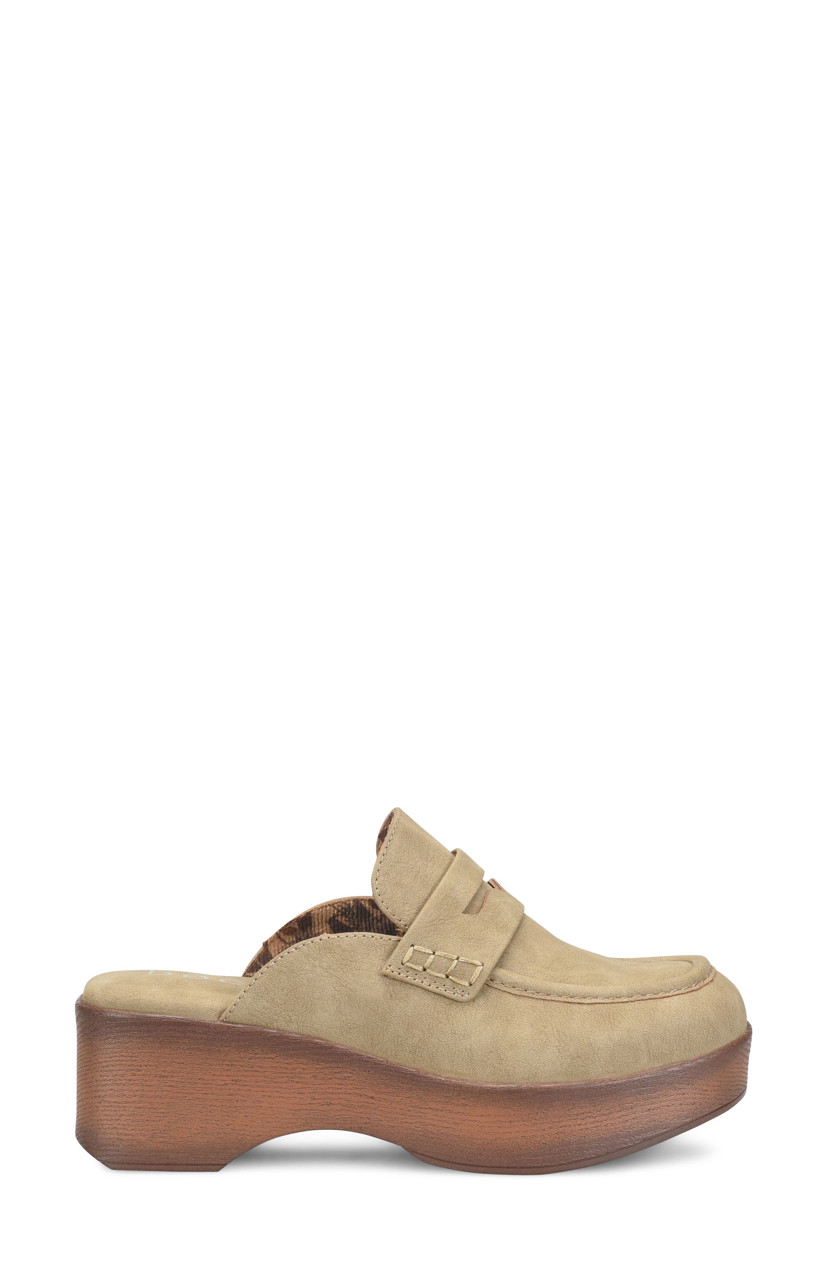Amabella Faux Leather Mule, Alternate, color, LIGHT TAUPE NUBUCK
