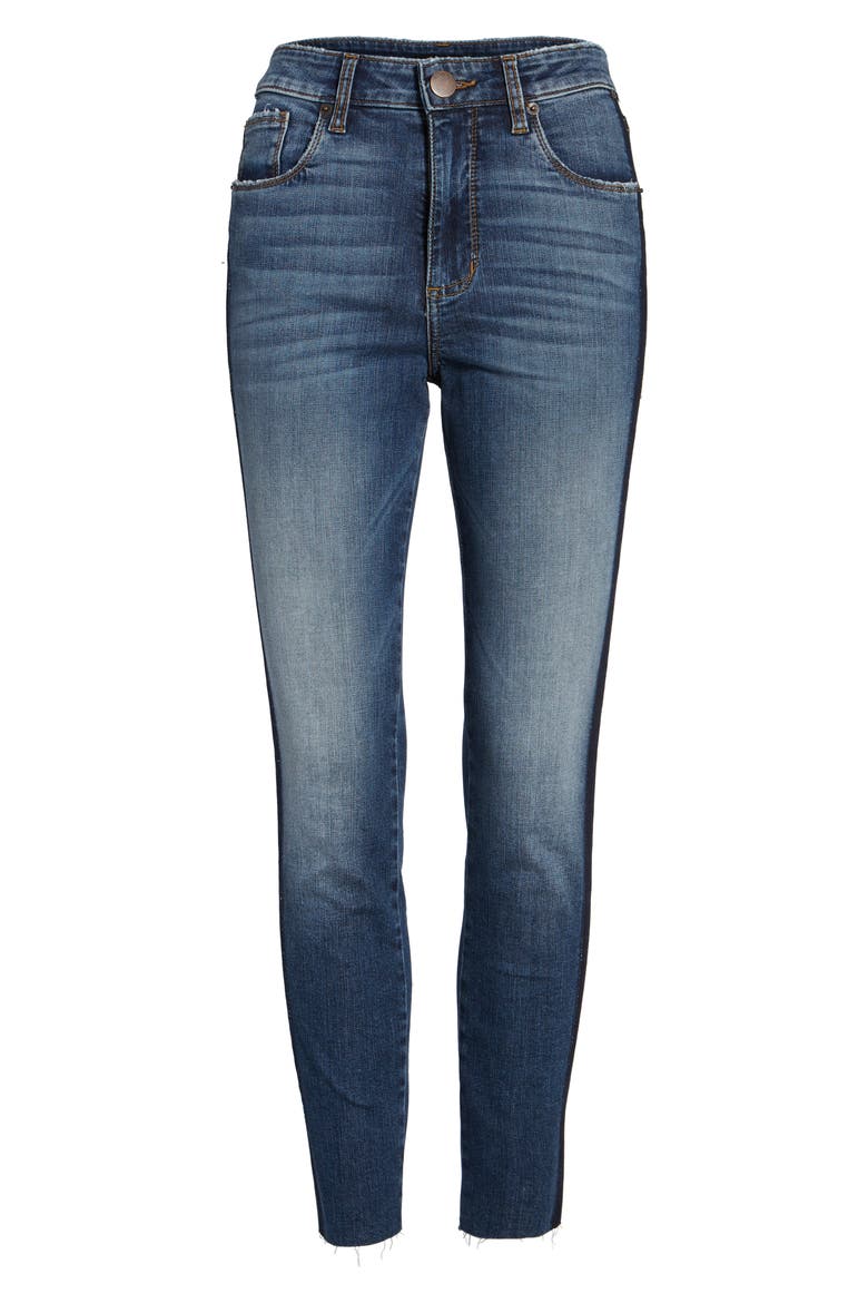 Ashley High Waist Crop Skinny Jeans, Alternate, color, TREMONT