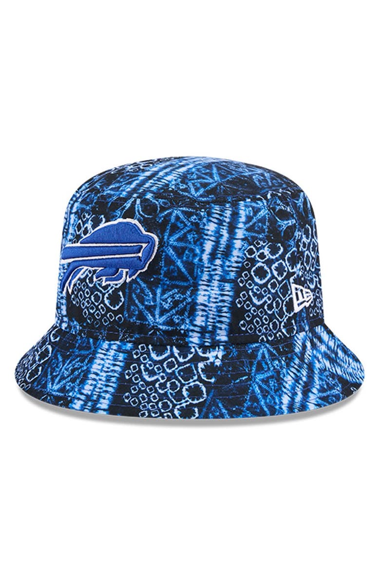 New Era Men's New Era Royal Buffalo Bills Shibori Bucket Hat, Main, color, Royal