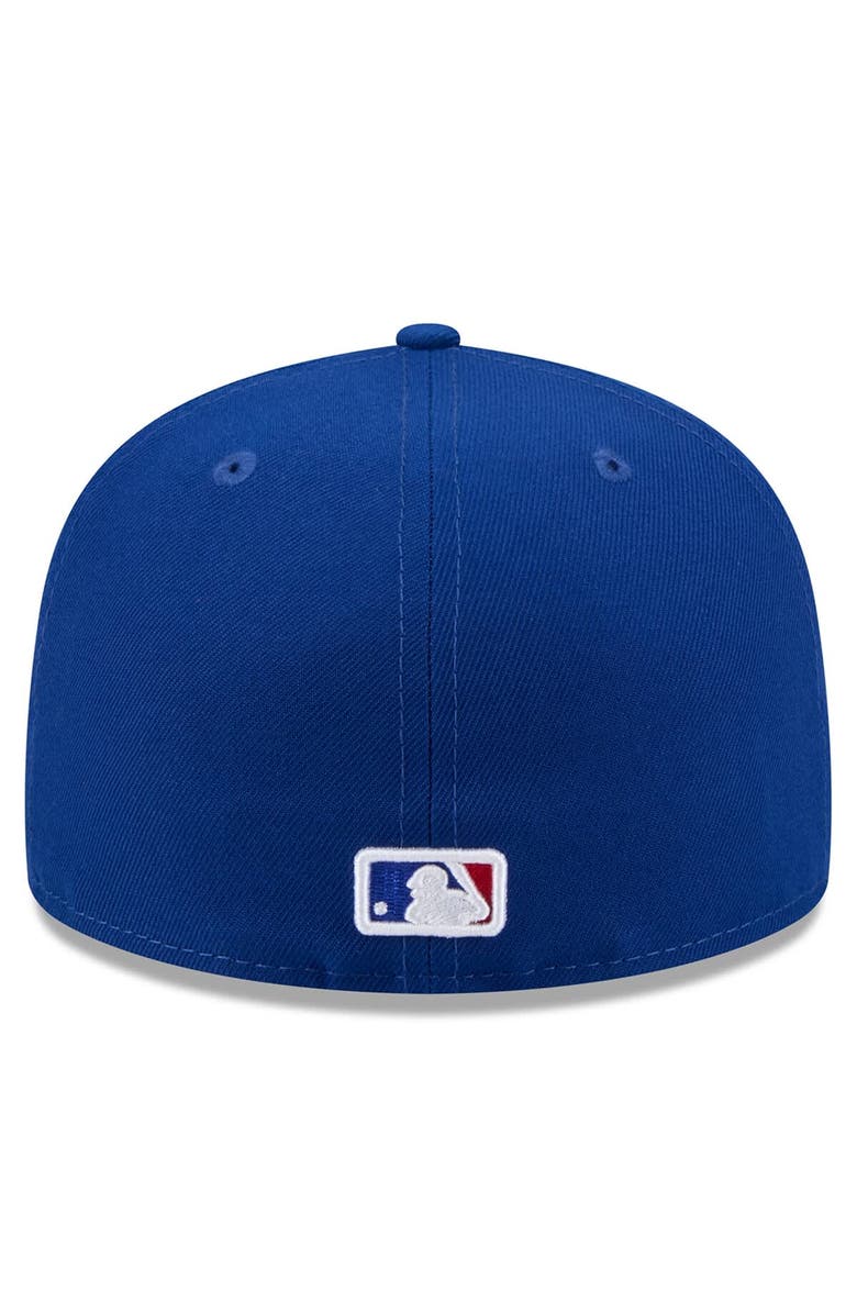 New Era Men's New Era  Royal Chicago Cubs 2025 Jackie Robinson Day 59FIFTY Fitted Hat, Alternate, color, Royal