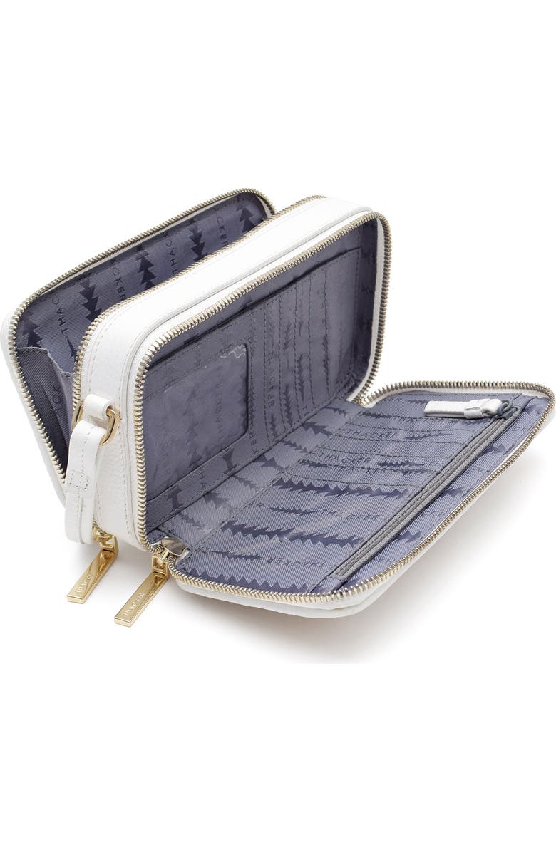 Thacker Riley Woven Crossbody Bag, Alternate, color, Natural/ White