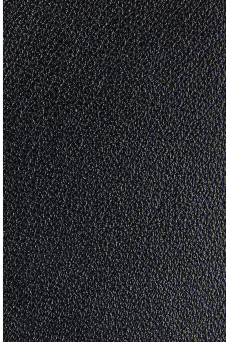 Iconic Zip Lambskin Leather Jacket, Alternate, color, BLACK