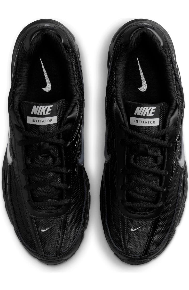 Nike Initiator Running Shoe, Alternate, color, Black/ Metallic Silver